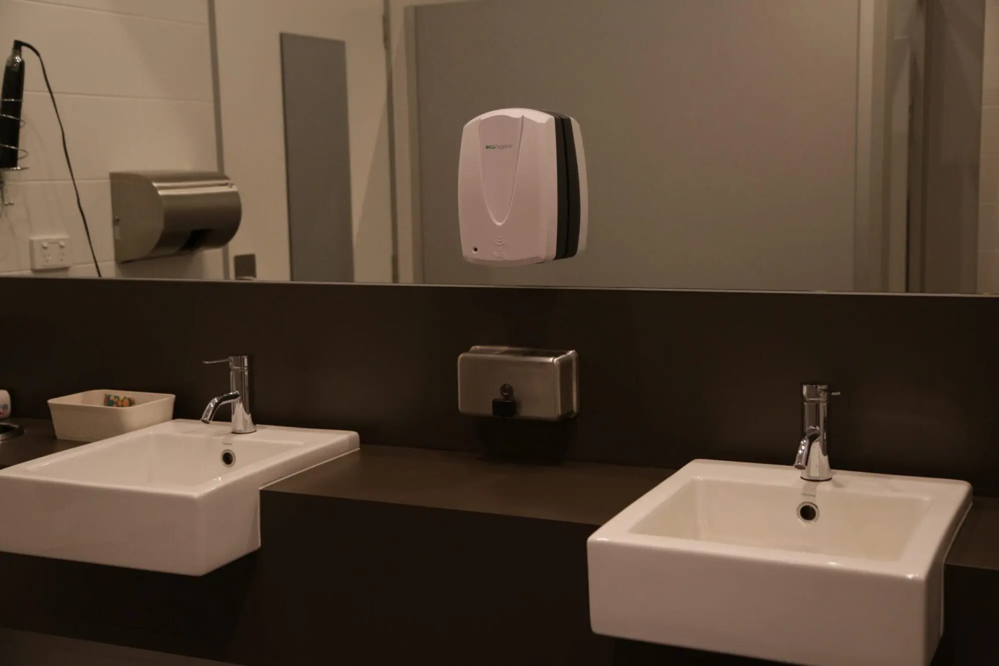 Bathroom and toilet school hygiene and cleaning