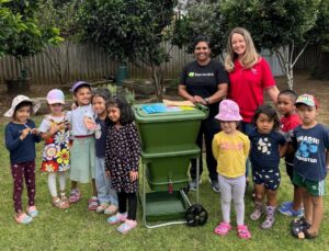 Childcare kids and AMC for sustainability