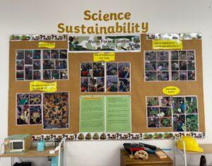 Mangere Science sustainability wall