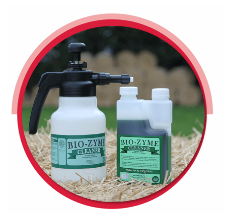 An environmentally-preferable cleaner/sanitiser